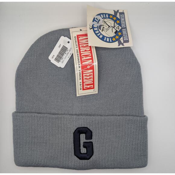 Vintage The Negro Leagues Washington Grays Embroidered Beanie Knit Hat - Picture 1 of 2